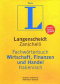 Fachw&ouml;rterbuch und CD-ROM Wirtschaft, Finanzen und Handel Italienisch-Deutsch