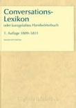 Conversations-Lexikon Oder kurzgefasstes Handw&ouml;rterbuch