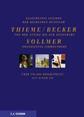 Thieme/Becker/Vollmer: Allgemeines Lexikon der bildenden K&uuml;nstler von der Antike bis zur Gegenwart. Allgemeines Lexikon der bildenden K&uuml;nstler des 20. Jahrhunderts
