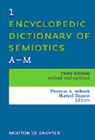 Encyclopedic Dictionary of Semiotics