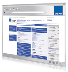 WEKA Business Portal Screenshot