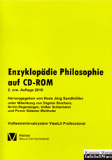 Enzyklop&auml;die Philosophie auf CD-ROM, 2. Auflage 2010