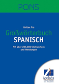 PONS UniLex Pro Gro&szlig;w&ouml;rterbuch Spanisch