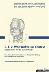 C. F. v. Weizs&auml;cker im Kontext. Gesammelte Werke auf CD-ROM