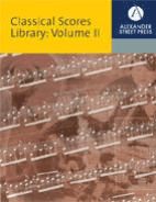 Classical Scores Library: Volume II