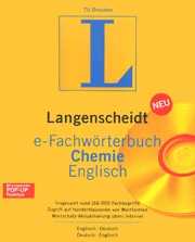 Langenscheidt Fachwörterbuch Chemie und chemische Technik
