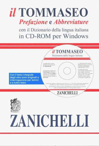 Tommaseo/Bellini: Dizionario della lingua italiana