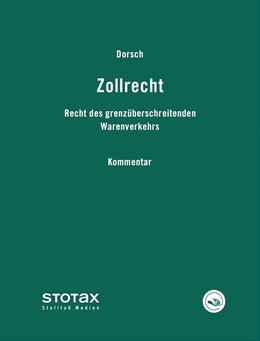 Dorsch: Zollrecht
