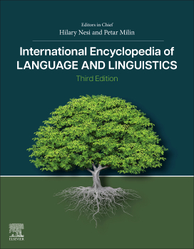 International Encyclopedia of Language and Linguistics, 3rd Edition
