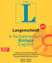 Langenscheidt e-Fachwörterbuch Biologie