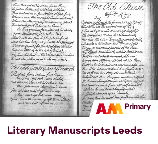 Literary Manuscripts Leeds