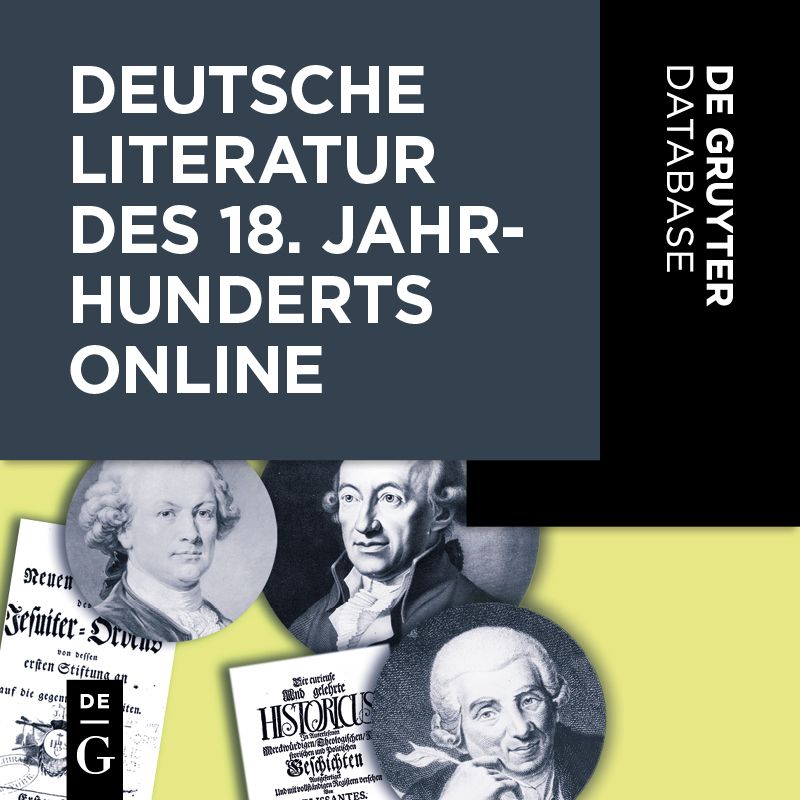 Deutsche Literatur des 18. Jahrhunderts Online