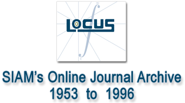 Locus: SIAM's Online Journal Archive 1953-1996
