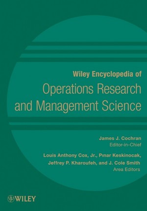 Wiley Encyclopedia of Operations Research and Management Science Science (EORMS)