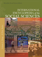 International Encyclopedia of the Social Sciences (Edition 2)