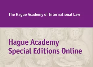 Hague Academy Special Editions Online