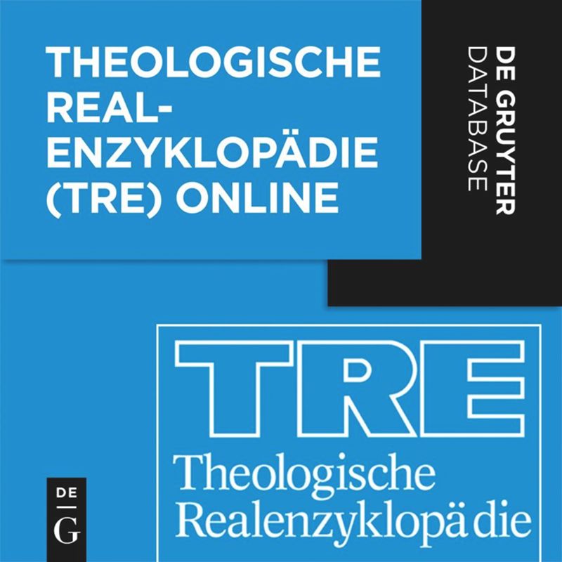 Theologische Realenzyklopädie (TRE) Online