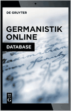 bibliographische datenbank der germanistik