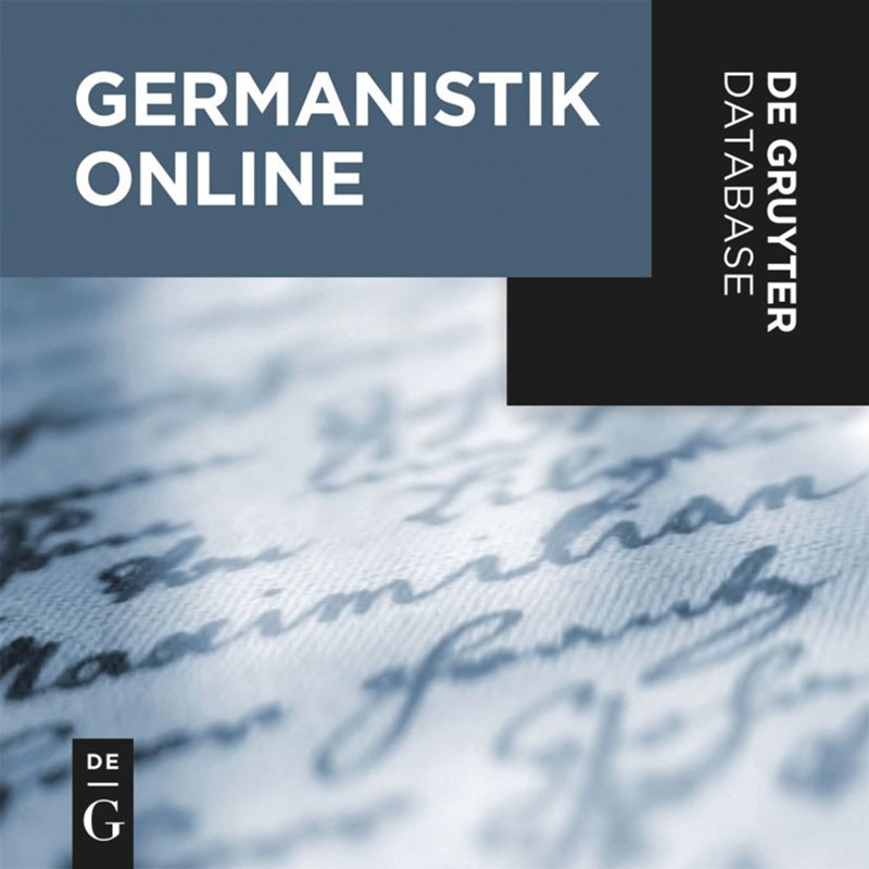 Germanistik Online Datenbank