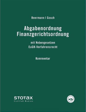 Abgabenordnung / Finanzgerichtsordnung