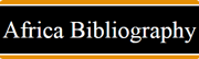 Africa Bibliography