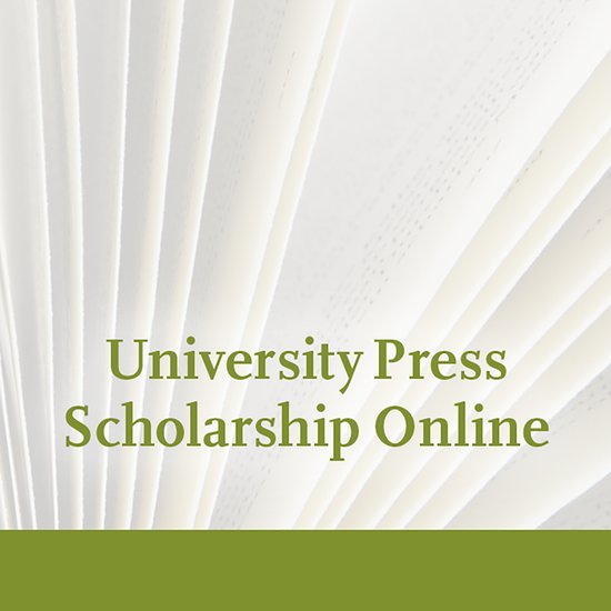 University Press Scholarship Online (UPSO)
