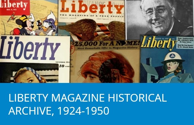 Liberty Magazine Historical Archive, 1924-1950