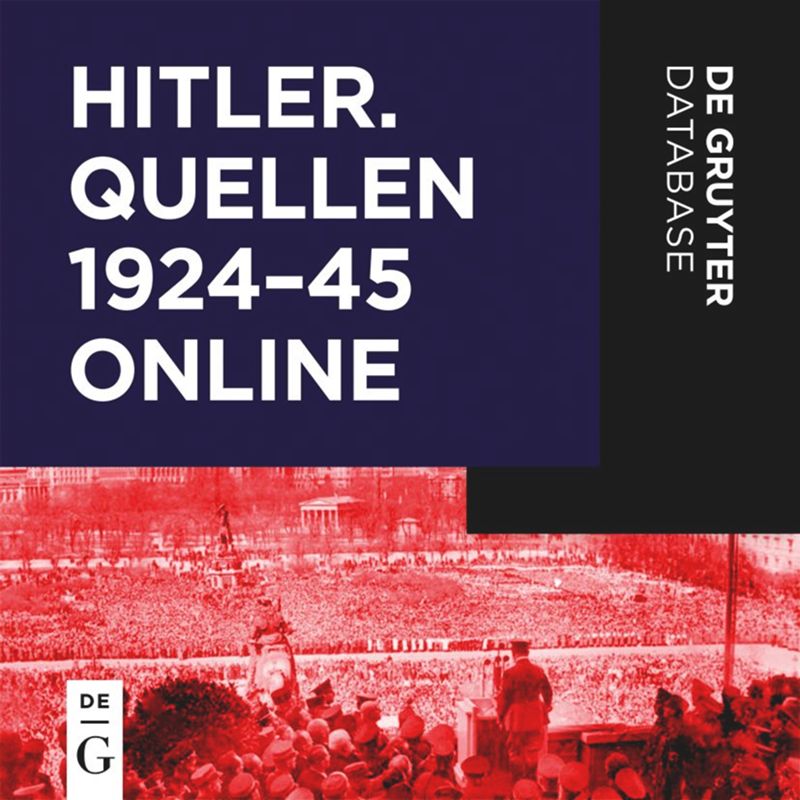 Hitler. Quellen 1924-45 Online