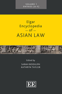 Elgar Encyclopedia of Asian Law