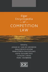 Elgar Encyclopedia of Competion Law