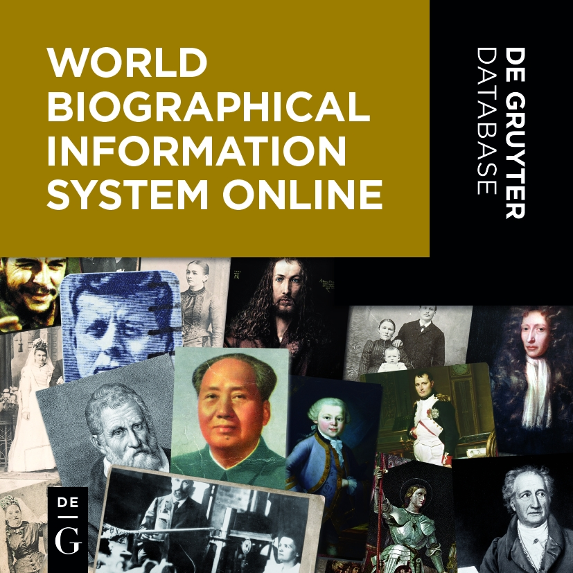 World Biographical Information System Online (WBIS)