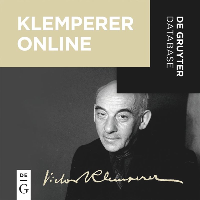 Klemperer Online - Tagebücher 1918-1959
