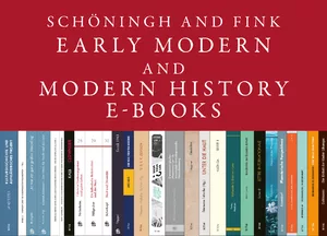 Schöningh and Fink History: Early Modern and Modern History