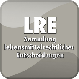 LRE - Sammlung Lebensmittelrechtlicher Entscheidungen
