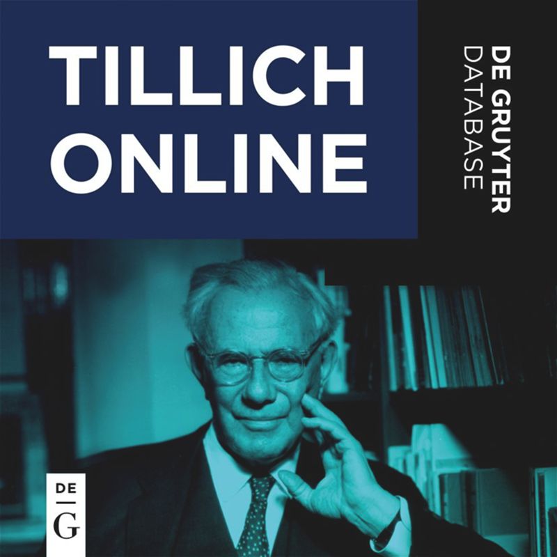 Tillich Online (Werke deutsch-englisch / Works German-English)