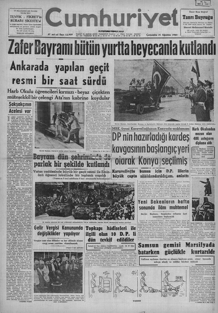 Cumhuriyet Digital Archive (1924 to present)