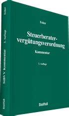 Steuerberatervergütungsverordnung - Kommentar