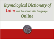 Etymological Dictionary of Latin Online