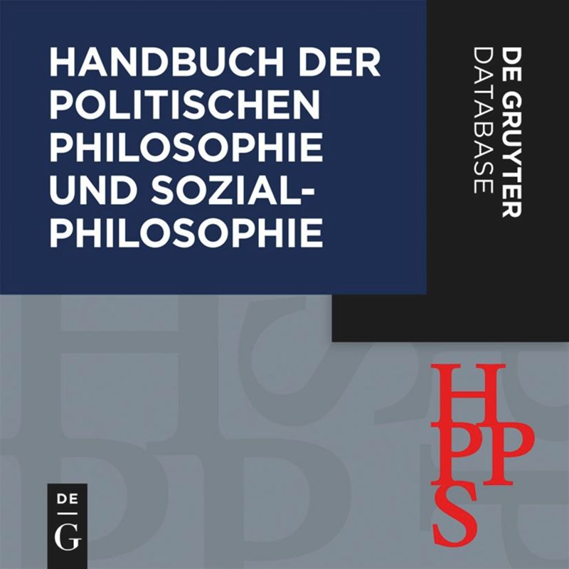 Handbuch der Politischen Philosophie und Sozialphilosophie