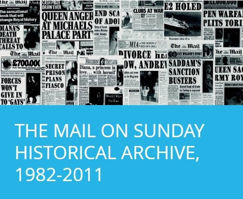 The Mail on Sunday Historical Archive, 1982-2011
