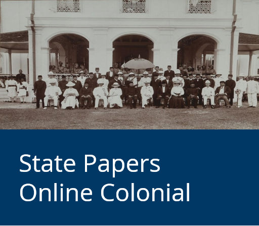 State Papers Online Colonial