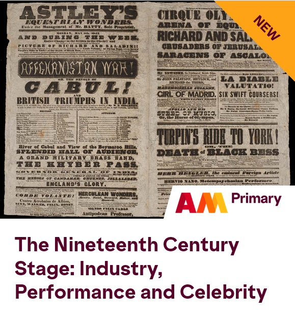 The Nineteenth Century Stage: Industry, Performance and Celebrity