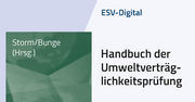 ESV-Digital Handbuch der Umweltvertr&auml;glichkeitspr&uuml;fung