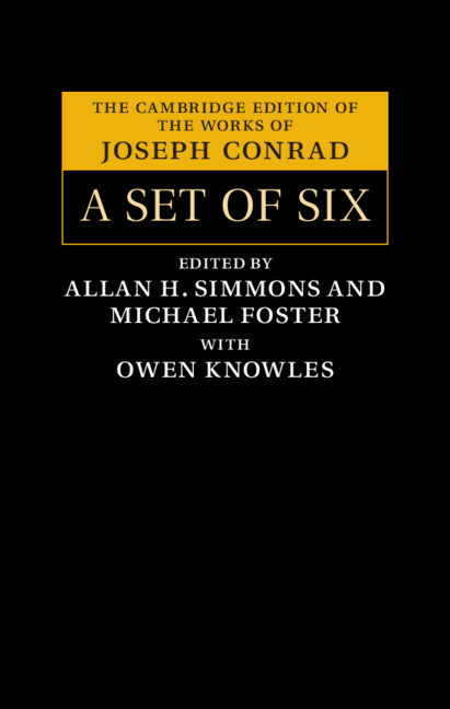 The Cambridge Edition of the Works of Joseph Conrad