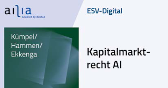 ESV-Digital Kapitalmarktrecht AI